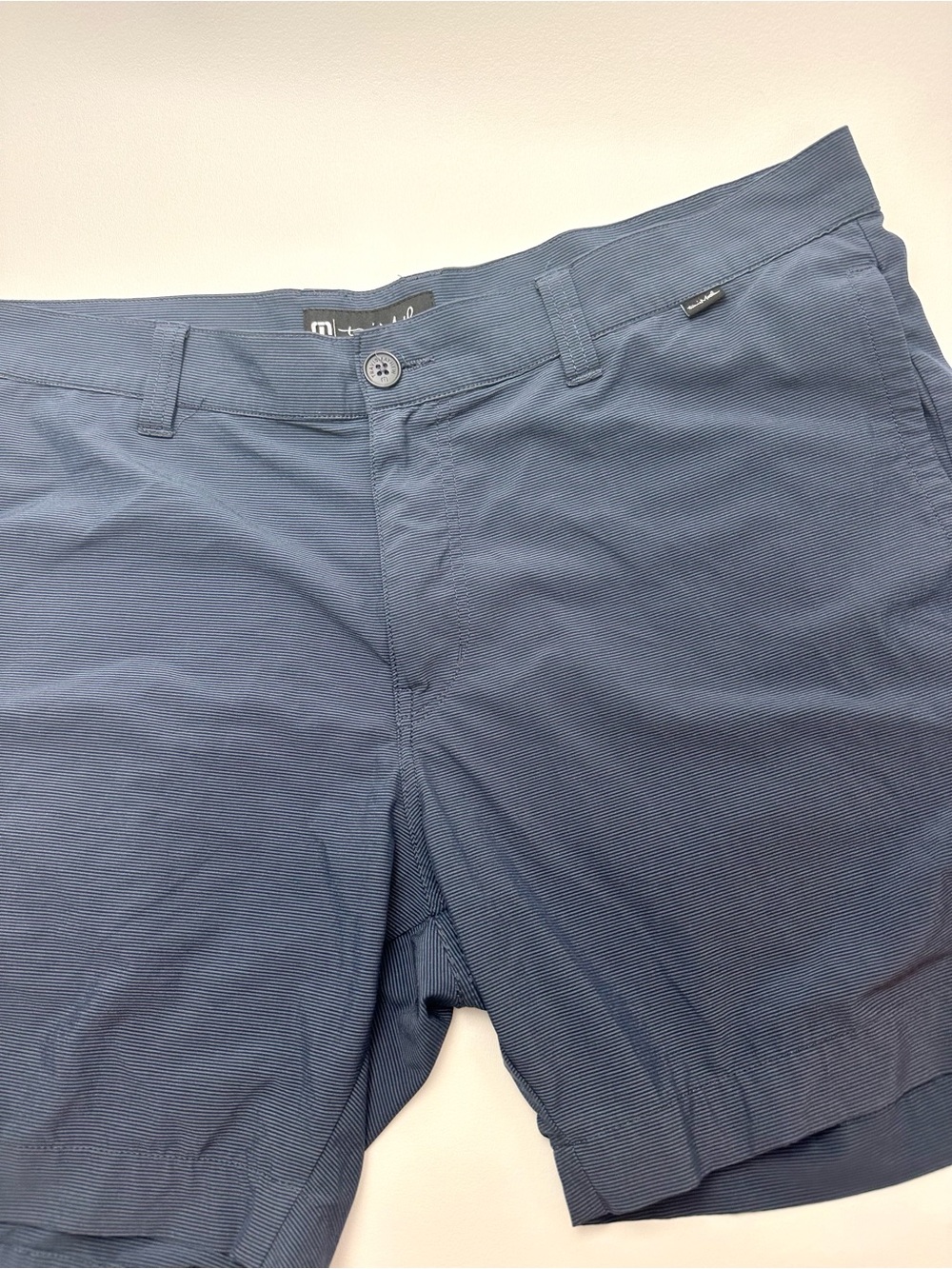 Travis Mathew Men's Blue Performance Stretch Shorts
